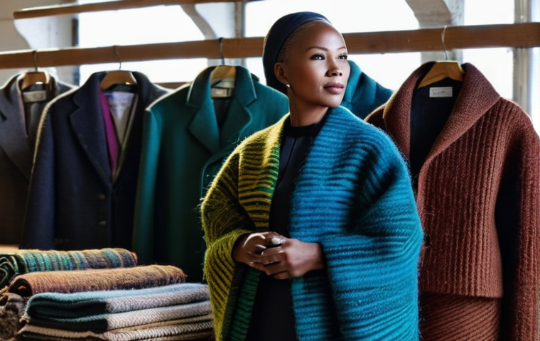 레소토의 비즈니스 스타트업 환경 - **"Digital Empowerment in a Rural Basotho Village"**: A heartwarming and engaging scene set in a sun...