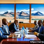 레소토와 세계은행 및 IMF 관계 - **Prompt 1: Collaborative Vision for Lesotho's Economic Future**
    An uplifting and dynamic image ...